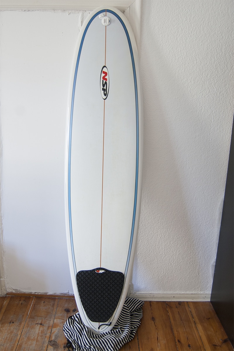NSP 7'6'' mit Finnen, Leash und co [Berlin]